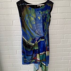Rachel Rachel Roy Blue and Green Dress